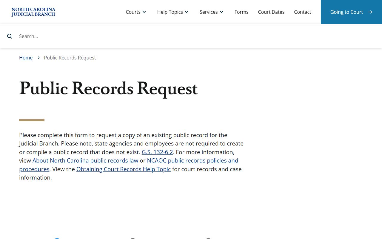 Swain County court records public records form