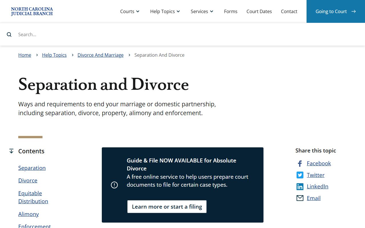 Swain County divorce records separation and divorce help topic